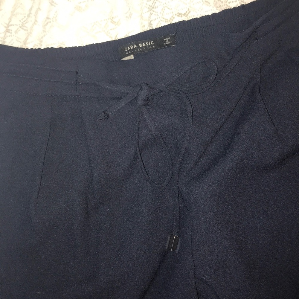 Zara Basic pants dark blue/black